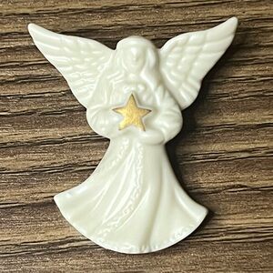 Lenox Porcelain Angel Brooch